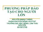 Phương pháp đào tạo cho người lớn