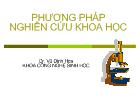 Phương pháp nghiên cứu khoa học