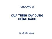 Quá trình xây dựng chính sách