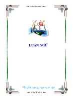 Tài liệu Luận ngữ