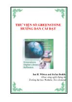 Thư viện số greenstone hướng dẫn cài đặt