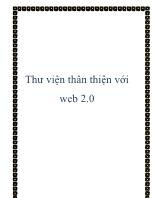 Thư viện thân thiện với web 2.0