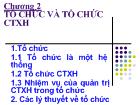 Tổ chức và tổ chức công tác xã hội