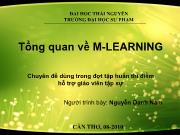 Tổng quan về M - Learning