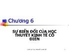 Tư tưởng Hồ Chí Minh - Chương 6: Sự biến đổi của học thuyết kinh tế cổ điển