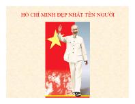 Tư tưởng Hồ Chí Minh về đạo đức cách mạng