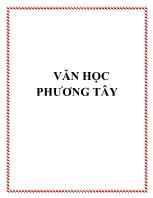 Văn học phương Tây