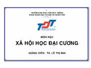 Xã hội học đại cương