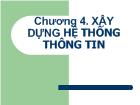 Xây dựng hệ thống thông tin