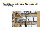 Bài giảng Cách thức các ngân hàng đã ứng phó với khủng hoảng