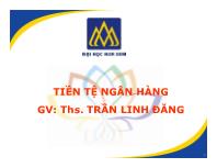 Bài giảng Chương 11: Hoạt động thanh toán quốc tế