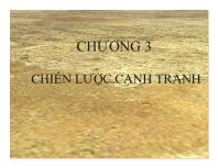 Bài giảng Chương 3: Chiến lược cạnh tranh