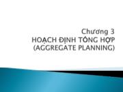 Bài giảng Chương 3: Hoạch định tổng hợp (aggregate planning)