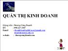 Bài giảng Chương 4: Hiệu quả kinh doanh