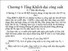 Bài giảng Chương 6: Tầng khếch đại công suất