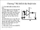 Bài giảng Chương 7: Bộ khếch đại thuật toán