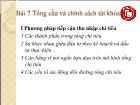 Bài giảng Kinh tế lượng - Bài 7: Tổng cầu và chính sách tài khóa