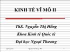 Bài giảng lý thuyết kinh tế vĩ mô