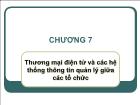 Bài giảng Thương mại điện tử và các hệ thống thông tin quản lý giữa các tổ chức