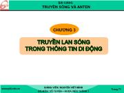 Bài giảng Truyền lan sóng trong thông tin di động