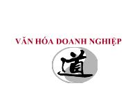 Bài giảng Văn hóa doanh nghiệp (tiết 3)