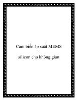 Cảm biến áp suất Mems silicon cho không gian