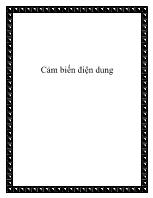 Cảm biến điện dung