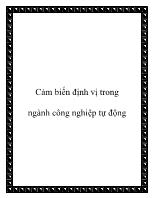 Cảm biến định vị trong ngành công nghiệp tự động