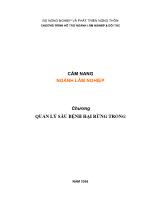 Cẩm nang ngành Lâm nghiệp - Chương: Quản lý sâu bệnh hại rừng trồng