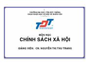 Chính sách xã hội