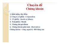 Chuyên đề Chứng khoán