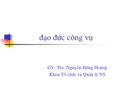 Đạo đức công vụ