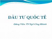 Đầu tư quốc tế