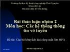 Đề tài: Các bộ khuyếch đại công suất lớn HPA