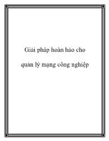 Giải pháp hoàn hảo cho quản lý mạng công nghiệp