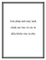 Giải pháp mới máy lạnh chính xác bảo vệ các tủ điều khiển vừa và nhỏ