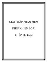 Giải pháp phần mềm điều khiển lò ủ thép ES - TMC