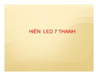 Hiển led 7 thanh