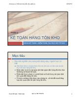 Kế toán hàng tồn kho