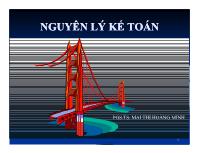 Kế toán kiểm toán - Nguyên lý kế toán