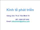 Kinh tế phát triển