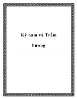 Kỳ nam và Trầm hương