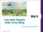 Lạm phát: Nguyên nhân và tác động