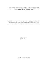 Nghiên cứu đối thoại chính sách của UNDP 2006 Số2