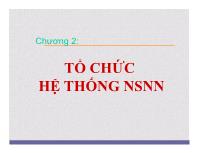 Quản lý nhà nước - Chương 2: Tổ chức hệ thống ngân sách nhà nước