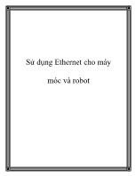 Sử dụng Ethernet cho máy móc và robot