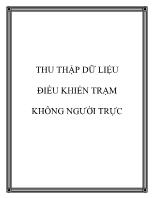 Thu thập dữ liệu điều khiển trạm không người trực