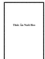 Thức ăn nuôi heo