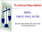 Thuế nhà nước