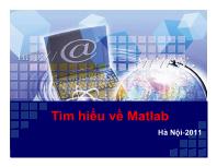 Tìm hiểu về Matlab